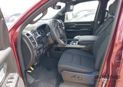 2025 Ram 1500 Big Horn 4X4 5'7 Box from USA, damaged, VIN 1C6RRFFG1SN509435